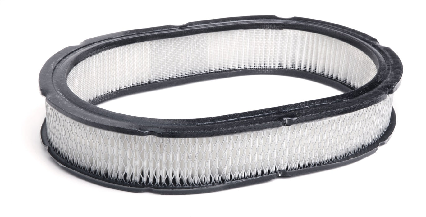Holley 120-144 Replacement Air Filter; Oval Paper Filter; For Use w/PN[120-141]; - Truck Part Superstore