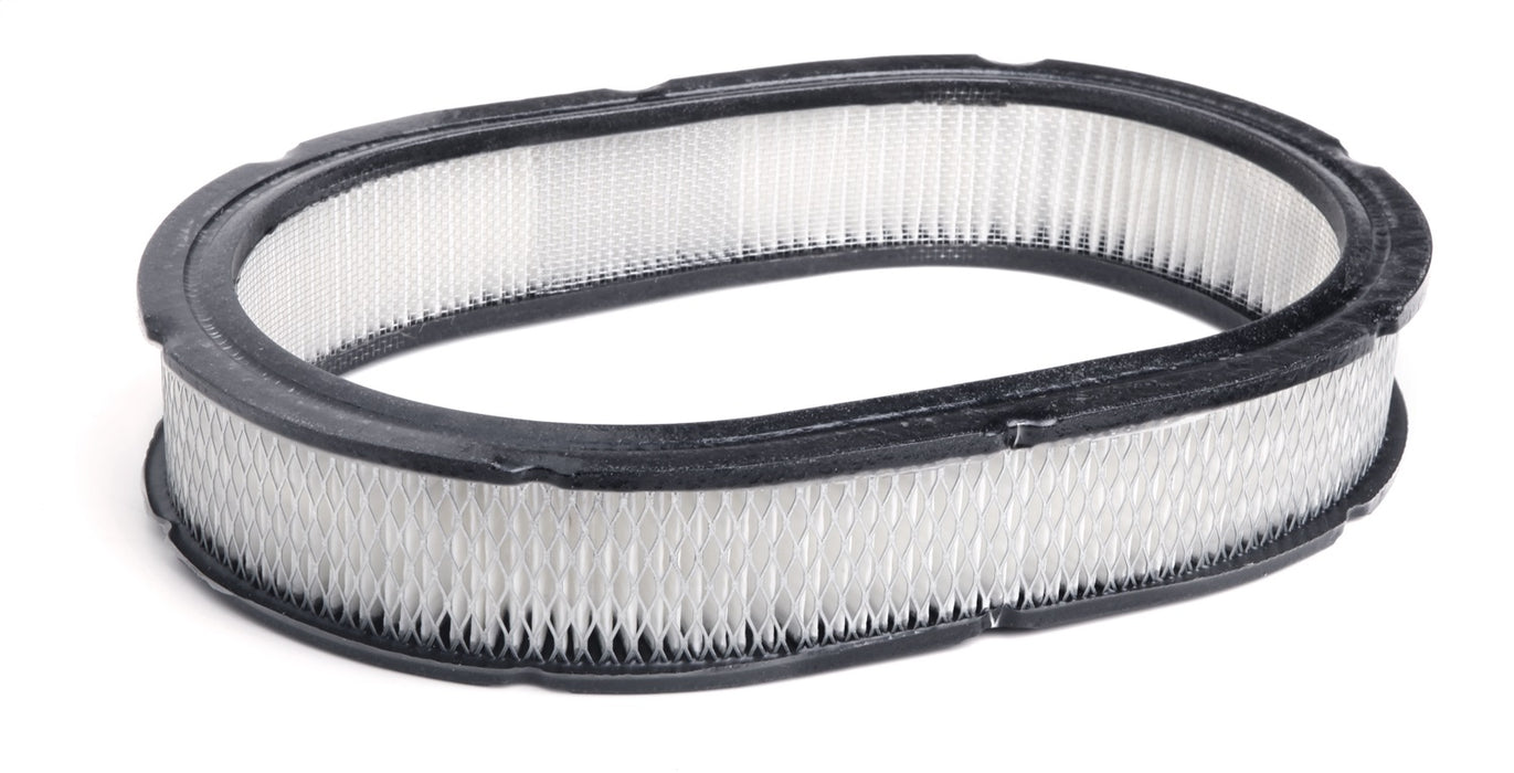 Holley 120-144 Replacement Air Filter; Oval Paper Filter; For Use w/PN[120-141]; - Truck Part Superstore