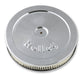 Holley 120-145 Chrome Round Air Cleaner; 10 in.; 5 1/8 in. Neck; - Truck Part Superstore
