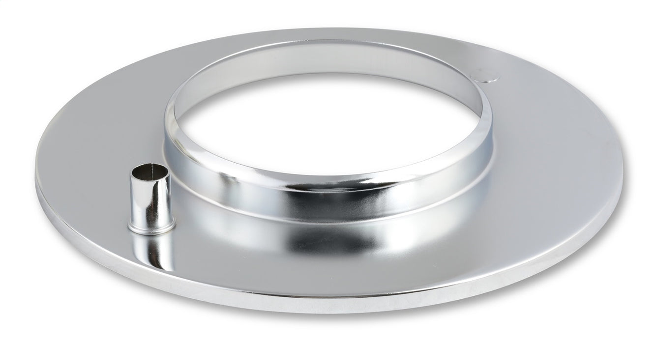 Holley 120-145 Chrome Round Air Cleaner; 10 in.; 5 1/8 in. Neck; - Truck Part Superstore