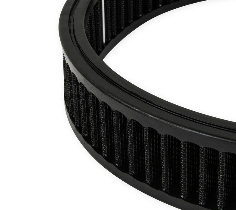 Holley 120-145B Air Cleaner Assembly; Drop Base; 10 x 3 in.; Fits Carbs w/5 1/8 in. Neck; - Truck Part Superstore