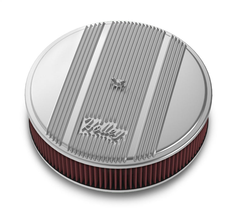 Holley 120-151 Round Finned Air Cleaner - Truck Part Superstore