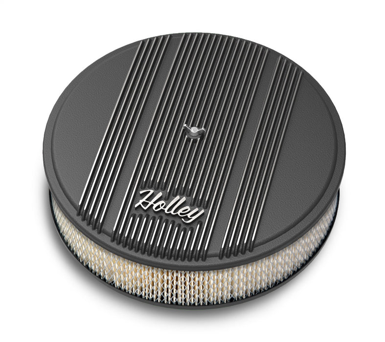 Holley 120-152 Round Finned Air Cleaner - Truck Part Superstore