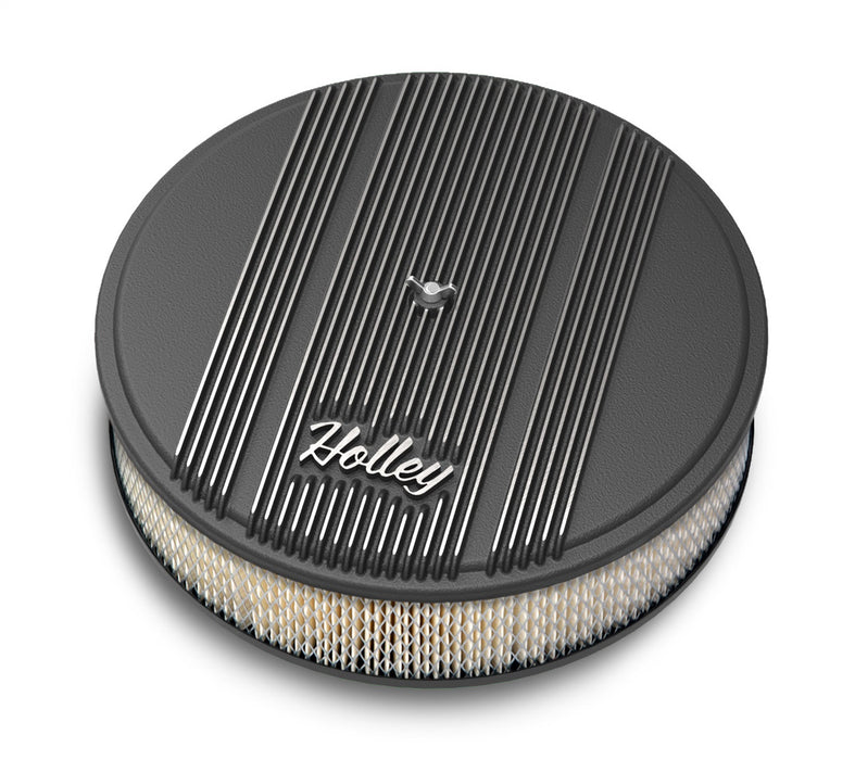 Holley 120-152 Round Finned Air Cleaner - Truck Part Superstore