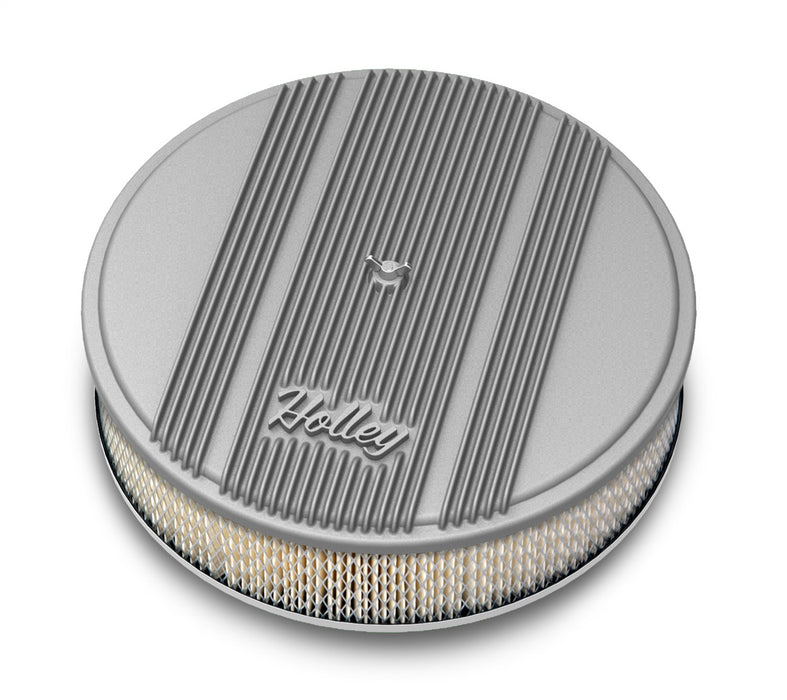 Holley 120-158 Round Finned Air Cleaner - Truck Part Superstore