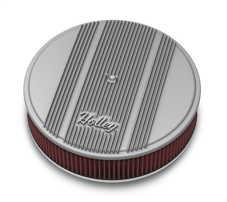 Holley 120-160 Round Finned Air Cleaner - Truck Part Superstore