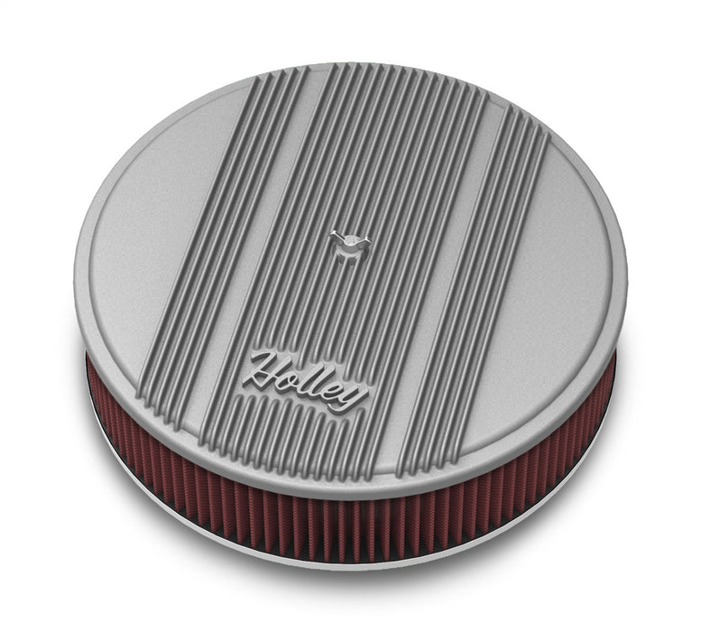 Holley 120-160 Round Finned Air Cleaner - Truck Part Superstore