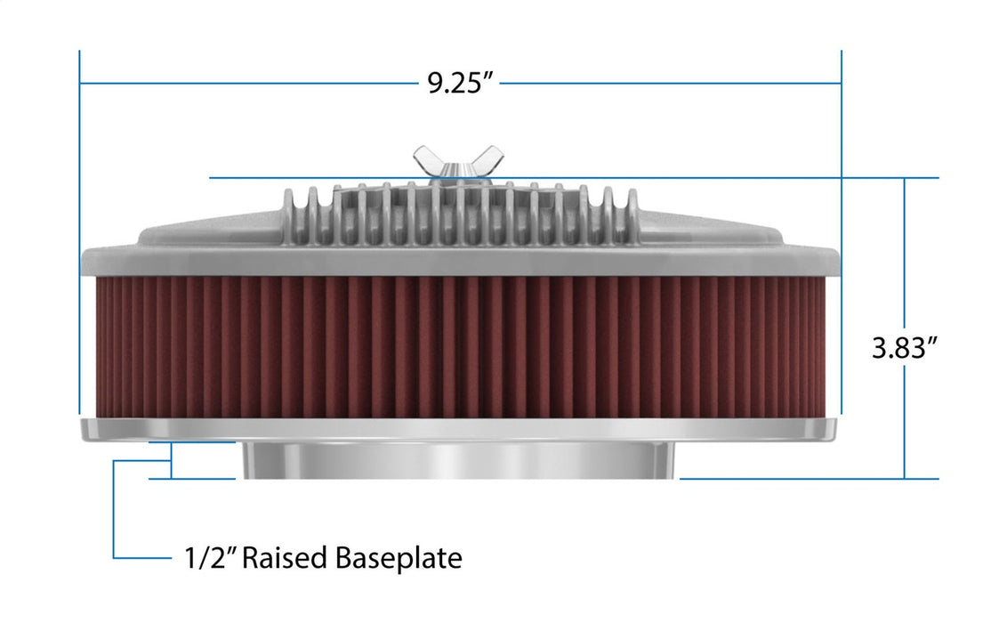 Holley 120-400 Vintage Series Air Cleaner Assembly - Truck Part Superstore