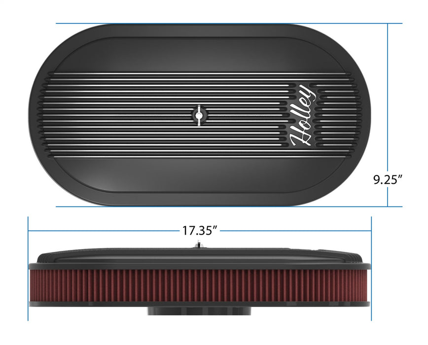 Holley 120-402 Vintage Series Air Cleaner Assembly - Truck Part Superstore
