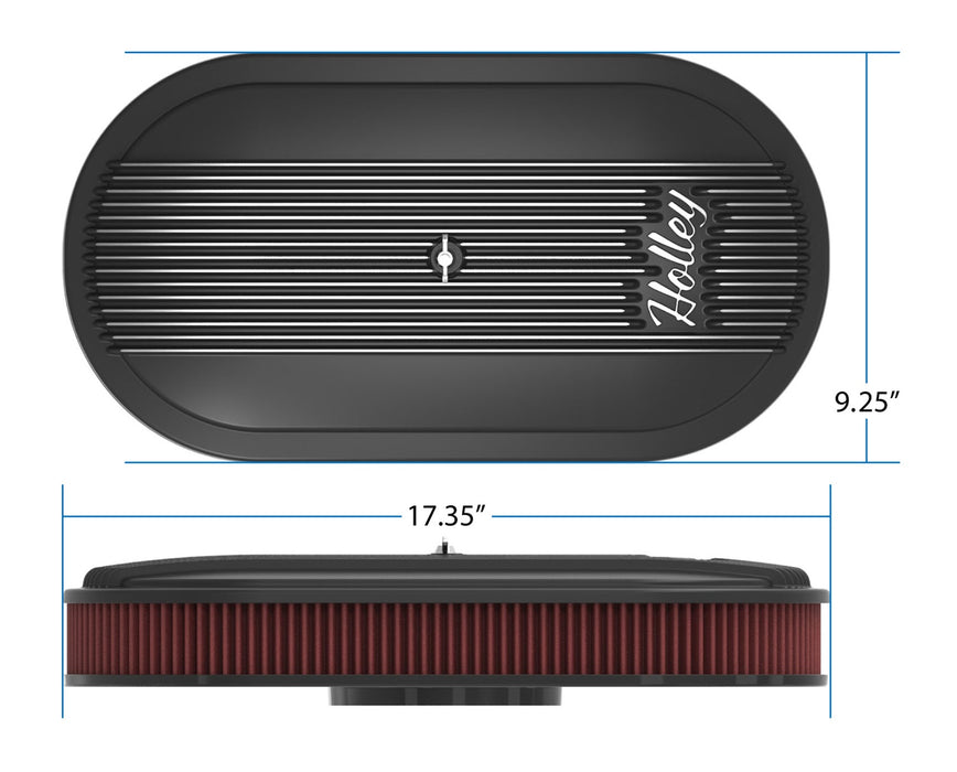 Holley 120-402 Vintage Series Air Cleaner Assembly - Truck Part Superstore