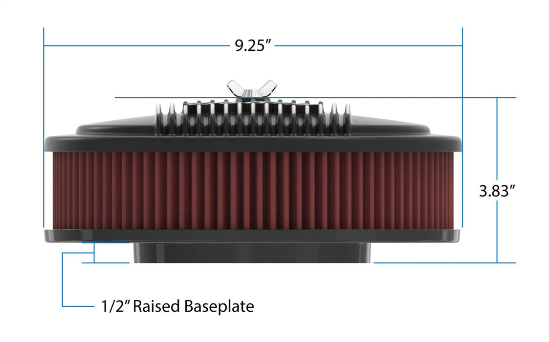 Holley 120-402 Vintage Series Air Cleaner Assembly - Truck Part Superstore