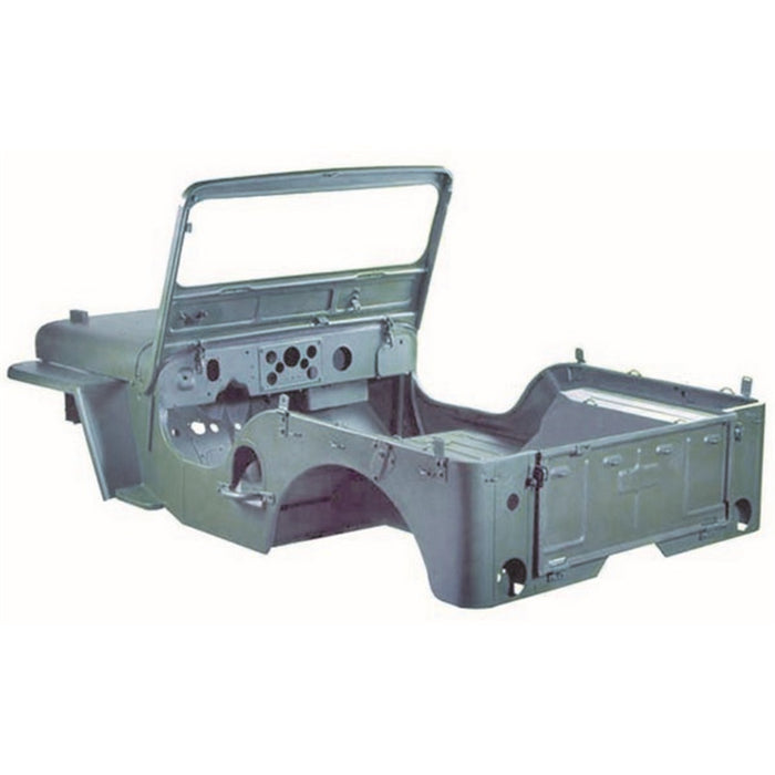 Omix 12001.05 Steel Body Kit; Incl. Body Tub/Hood/Fenders/Windshield Frame/Tailgate; - Truck Part Superstore