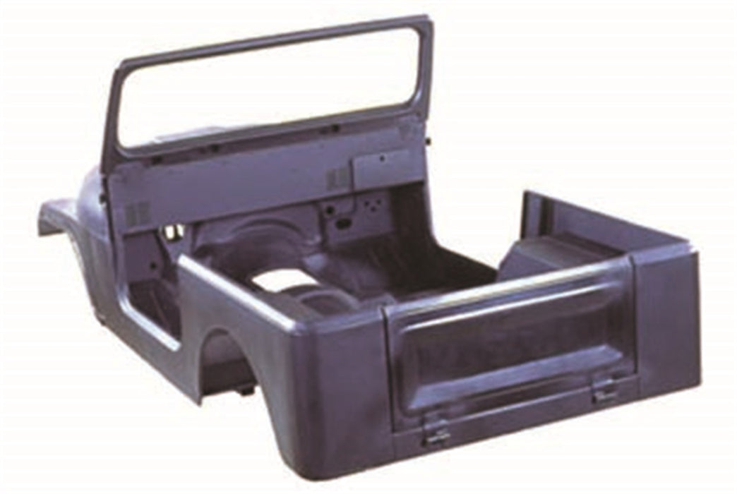 Omix 12001.17 Steel Body Kit; Incl. Body Tub/Hood/Fenders/Windshield Frame/Tailgate; - Truck Part Superstore