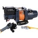 Bulldog Winch 12002 Hoist 1200 LB 12vDC Synthetic Rope Bulldog Winch - Truck Part Superstore