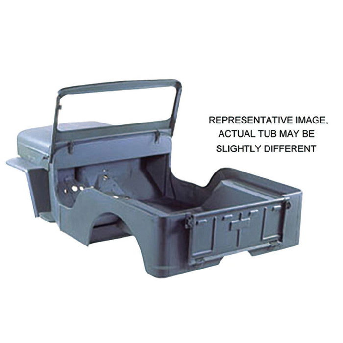 Omix 12002.08 Reproduction Steel Body Tub; Tub Only; - Truck Part Superstore