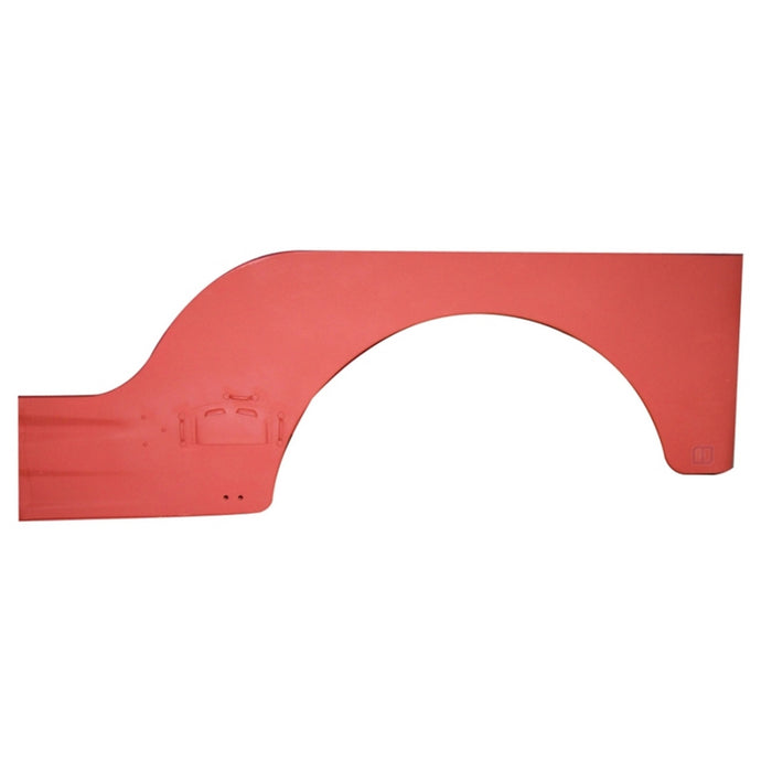 Omix 12009.01 Side Panel; Left; Steel; w/Axe Sheath; - Truck Part Superstore