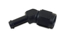 Vibrant Performance 12015 Female 45 Degree Union Adapter; AN Size: -6; Barb Size: 5/16 in.; - Truck Part Superstore