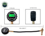 Overland Vehicle Systems 12020001 Digital Tire Tire Deflator with Valve Kit & Storage Bag Universal Overland Vehicle Systems - Truck Part Superstore