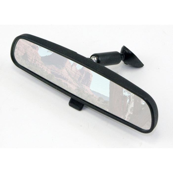 Omix 12020.03 Rear View Mirror; Black; - Truck Part Superstore