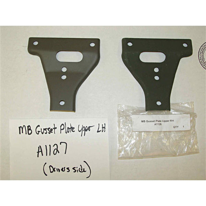 Omix 12021.27 Bumper Gusset; Front Left Upper; Steel; - Truck Part Superstore