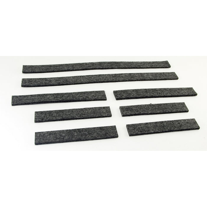 Omix 12021.87 Gas Tank Felt Kit; 8 pcs.; Anti Squeak; - Truck Part Superstore