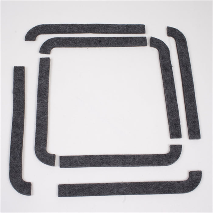 Omix 12021.89 Tool Box Lid Felt Kit; 8 pc. Set; - Truck Part Superstore