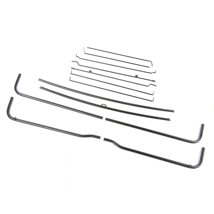 Omix 12022.09 Top Bow Assembly; Incl. Steel Tube Bows; Mounting Brackets; - Truck Part Superstore