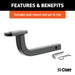 CURT 120253 Class 2 Hitch; 1-1/4in. Ball Mount; Select Chrysler; Dodge; Plymouth Vehicles - Truck Part Superstore