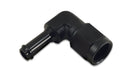 Vibrant Performance 12027 Female 90 Degree Union Adapter; AN Size: -8; Barb Size: 3/8 in.; - Truck Part Superstore