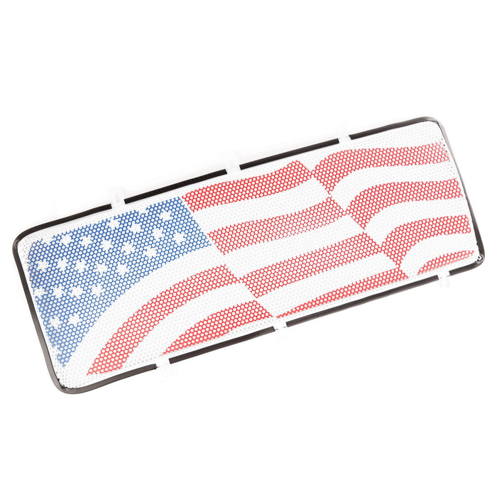 Rugged Ridge 12034.22 Spartan Grille Insert; American Flag; - Truck Part Superstore
