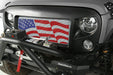 Rugged Ridge 12034.22 Spartan Grille Insert; American Flag; - Truck Part Superstore