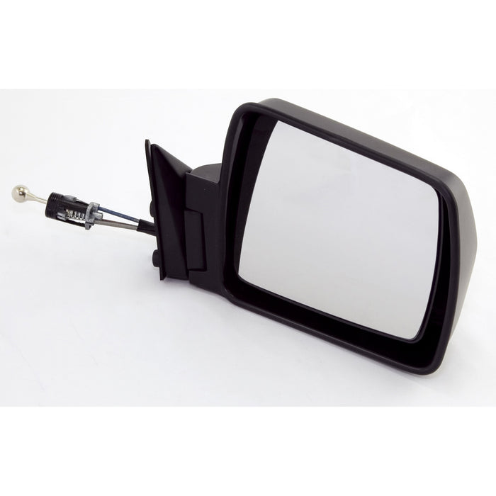 Omix 12035.10 Door Mirror; Right; Power; Black; Folding; Non Power; - Truck Part Superstore