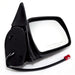 Omix 12037.16 Door Mirror; Right; Remote; Power; Folding; Black; - Truck Part Superstore