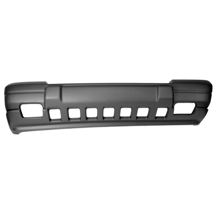 Omix 12037.28 Bumper Cover-Front; Black; Stock Replacement; w/o Fog Lights; - Truck Part Superstore