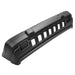 Omix 12037.29 Bumper Cover-Front; Black; Plastic; Stock Replacement; w/Fog Lights; - Truck Part Superstore