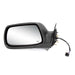 Omix 12039.13 Door Mirror; Left; Remote; Power; Heated; Folding; Black; - Truck Part Superstore