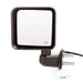 Omix 12039.31 Door Mirror; Left; Power; Heated; Black; - Truck Part Superstore
