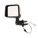 Omix 12039.33 Door Mirror; Left; Power; Heated; Chrome Cover; - Truck Part Superstore