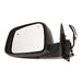 Omix 12039.37 Door Mirror; Left; Power; Heat; Memory; w/Signal; Black Smoke; - Truck Part Superstore
