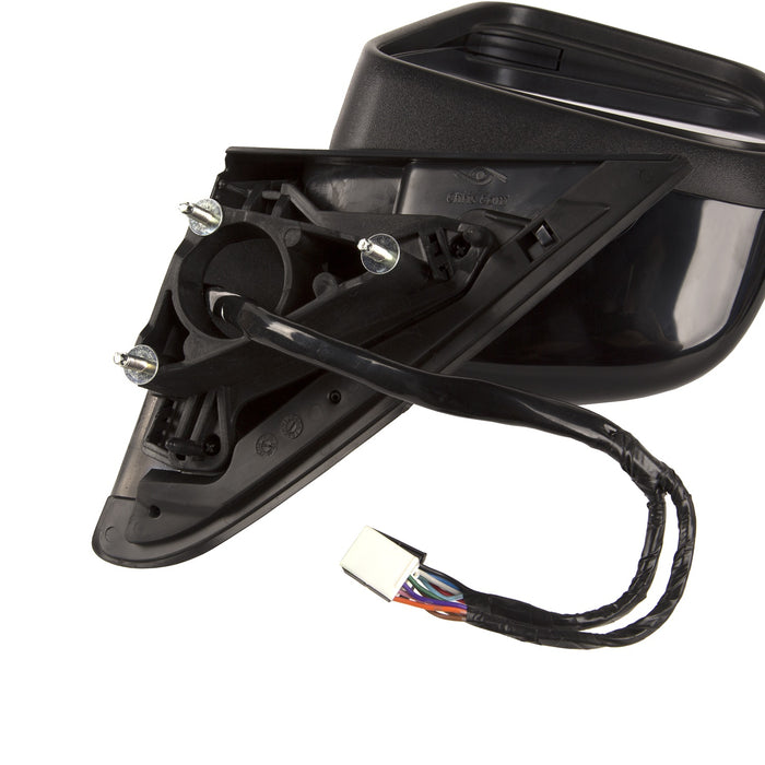 Omix 12039.37 Door Mirror; Left; Power; Heat; Memory; w/Signal; Black Smoke; - Truck Part Superstore