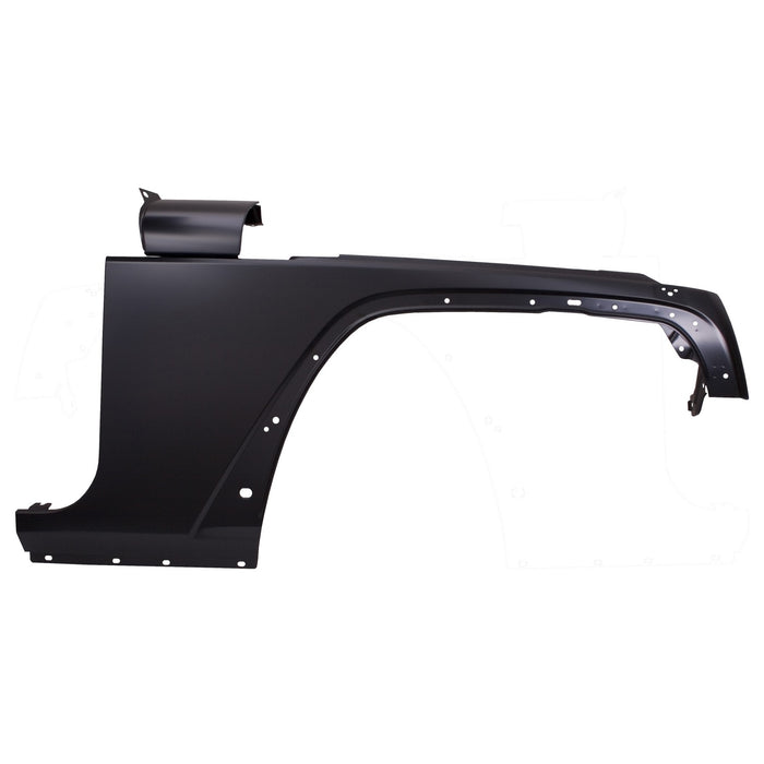 Omix 12040.02 Fender; Front Right; Black; Replacement; - Truck Part Superstore