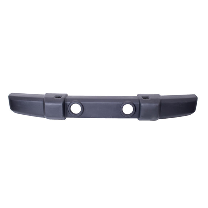 Omix 12040.05 Bumper Cover-Front; Black; Plastic; w/Fog Lights And Tow Hooks; - Truck Part Superstore