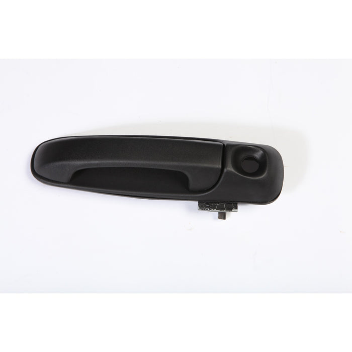 Omix 12042.32 Exterior Door Handle; Black; w/Hole For Lock Cylinder; - Truck Part Superstore