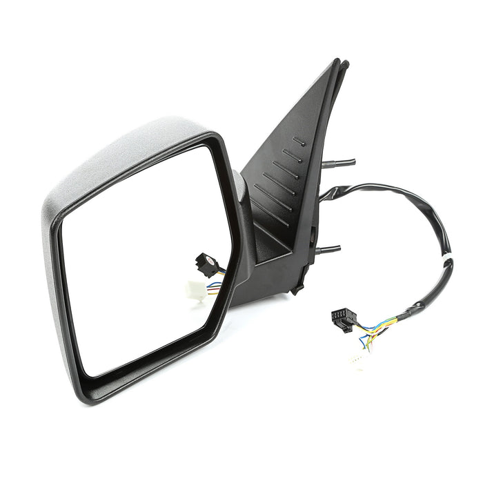 Omix 12043.10 Door Mirror; Left; Power; Heated; Folding; Black; - Truck Part Superstore