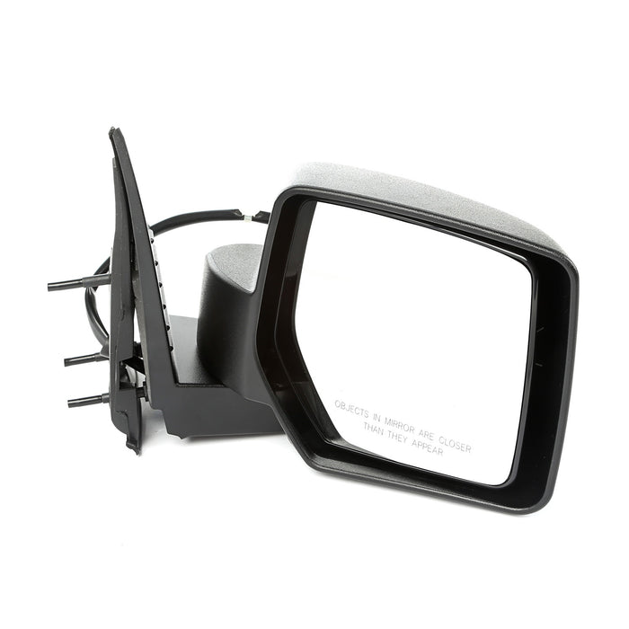 Omix 12043.11 Door Mirror; Right; Power; Heated; Folding; Black; - Truck Part Superstore