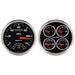 AutoMeter 1204 2 PC. GAUGE KIT; 5in. QUAD/SPEEDOMETER; 240-33 O; DESIGNER BLACK II - Truck Part Superstore