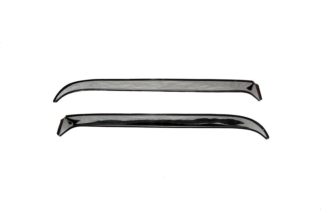 Auto Ventshade (AVS) 12056 Ventshade® Deflector; 2 pc.; Front; Stainless; - Truck Part Superstore