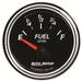 AutoMeter 1206 GAUGE; FUEL LEVEL; 2 1/16in.; 240OE TO 33OF; ELEC; DESIGNER BLACK II - Truck Part Superstore