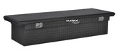 TrailFX 120723 Crsovr- LP Sgl Lid Dia Tread Matte Black 16 Gauge Alum 72x19.25x13.5 Inch Height - Truck Part Superstore