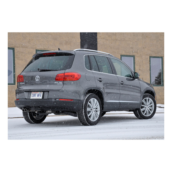 CURT 12097 Class 2 Trailer Hitch; 1-1/4in. Receiver; Select Volkswagen Tiguan - Truck Part Superstore